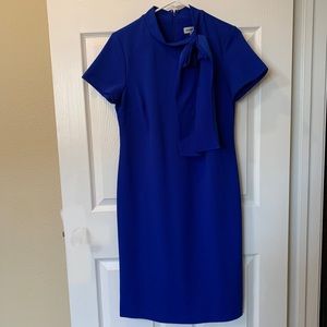 Shelby & Palmer -  Blue- Side Bow Tie Dress